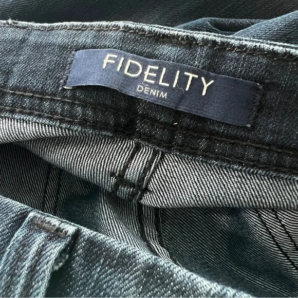 FIDELITY DENIM Men's Jimmy Jeans Blue Black Size 31 - Picture 4 of 11